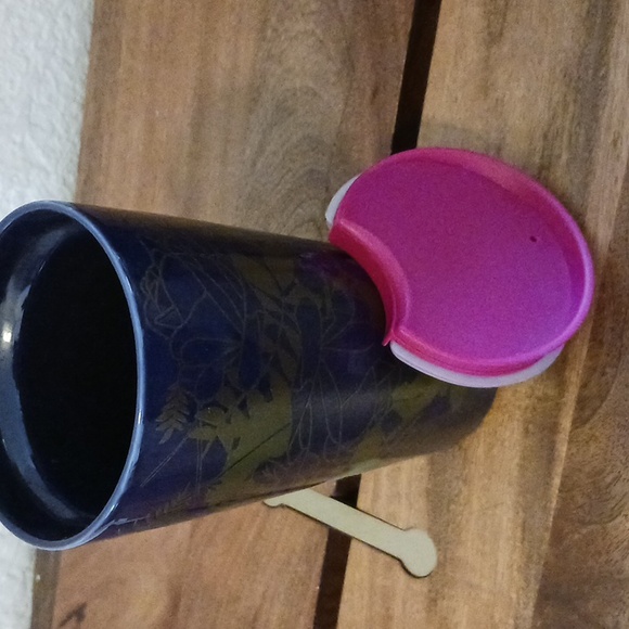 NWT Starbucks Purple and Pink Flower Tumbler - Picture 5 of 6